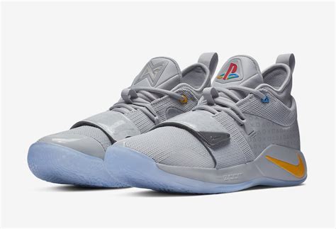 PlayStation Nike PG 2.5 Grey + White Release Date - Sneaker Bar Detroit