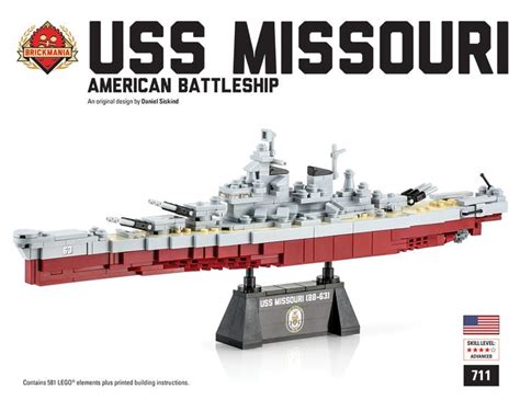 USS Missouri | Uss missouri, Missouri, Lego ship