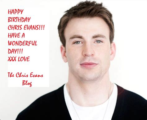 The Chris Evans Blog: Happy 30th birthday Chris Evans!!