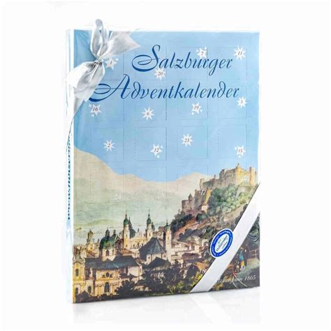 Salzburg Advent calendar with real Mozartkugel | Holzermayr - 🍫 Josef Holzermayr