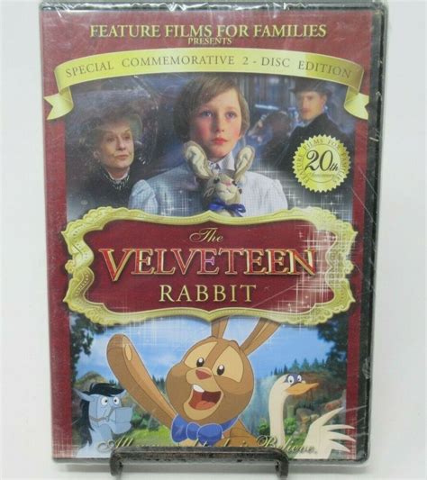 THE VELVETEEN RABBIT - SPECIAL COMMEMORATIVE ED. 2-DISC DVD MOVIE, JANE ...