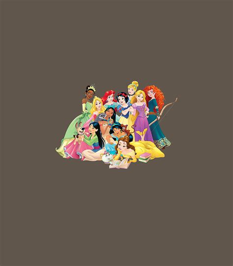 Disney Princess Group Photo Digital Art by Frank Amaryah - Fine Art America