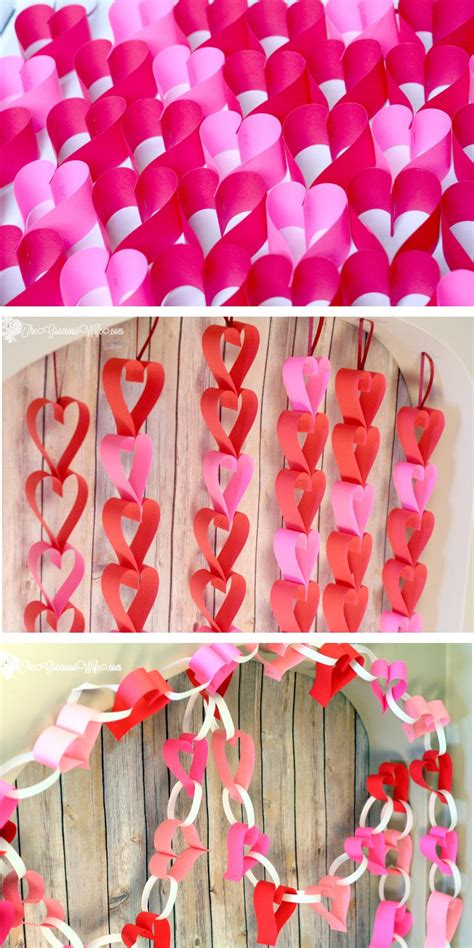 Diy Paper Craft Valentines 25 Awesome Valentine's Day Home Design And ...