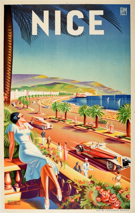 Original Vintage Posters -> Travel Posters -> Nice PLM Art Deco - AntikBar