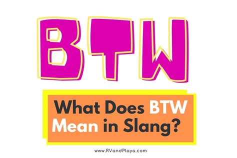 What Does BTW Mean in Slang? (How Do You Use It?)