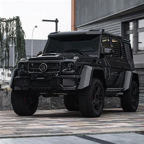 Brabus G500 4x4! | Photo by @srs_swissrichstreets | #blacklist #mercedesbenz #brabus #g500 #4x4 ...