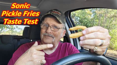 Sonic Return Of Pickle Fries Taste Test Review Rating - YouTube