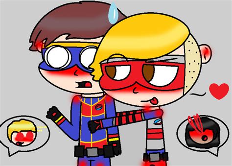 Henry Danger Ray (capitan Man) X Henry (kid Danger by camilasparkle on DeviantArt