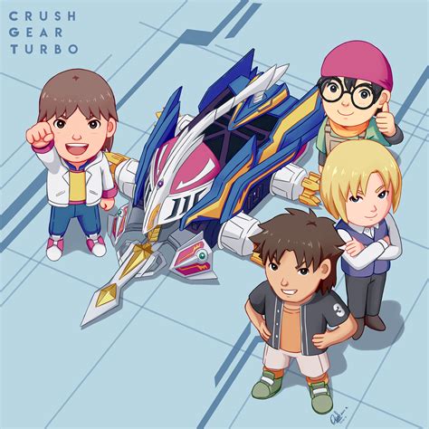 Ngeshare - Anime Lawas yang Greget pada Masanya : Crush Gear Turbo