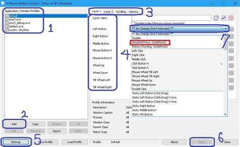 X-Mouse Button Control - How to mouse macro