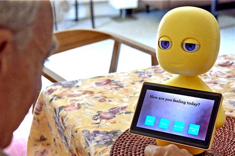 For the Elderly Who Are Lonely, Robots Offer Companionship - WSJ