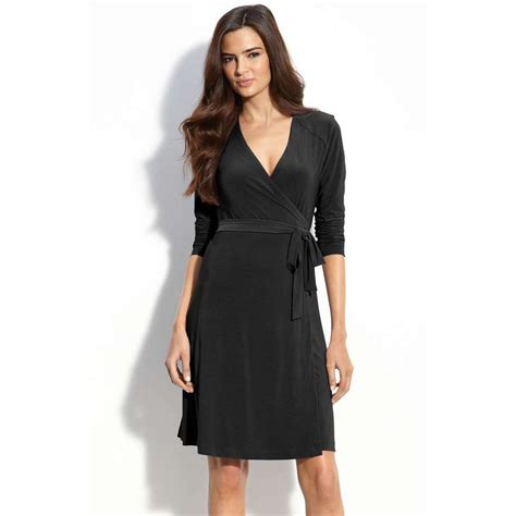 Black Wrap Dress | Dressed Up Girl