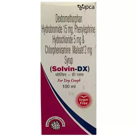 Solvin DX Syrup: Uses, Price, Dosage, Side Effects, Substitute, Buy Online