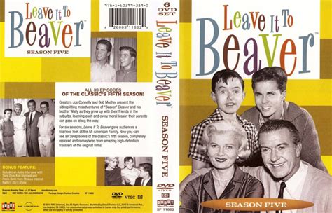 Leave It To Beaver Season 5 - TV DVD Scanned Covers - Leave It To Beaver Season 5 :: DVD Covers