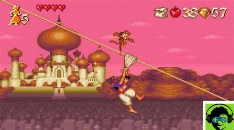 Disney's Aladdin SNES passwords, cheats and codes 🥇