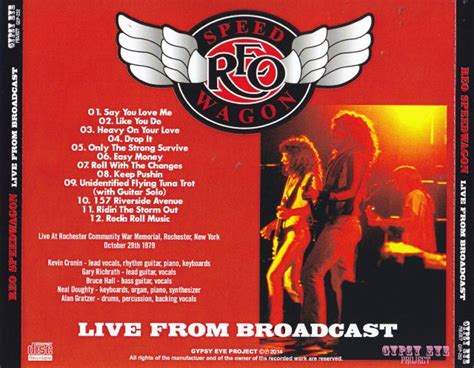 Reo Speedwagon / Live From Broadcast / 1CDR – GiGinJapan