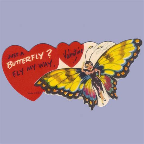 Vintage Valentine Museum: Butterflies