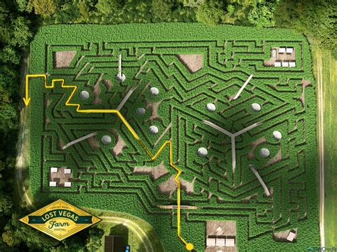 The Craziest Corn Mazes Across the U.S. - Vivid Maps