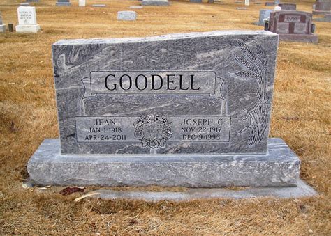 Joseph Charles Goodell (1917-1995) - Find a Grave Memorial