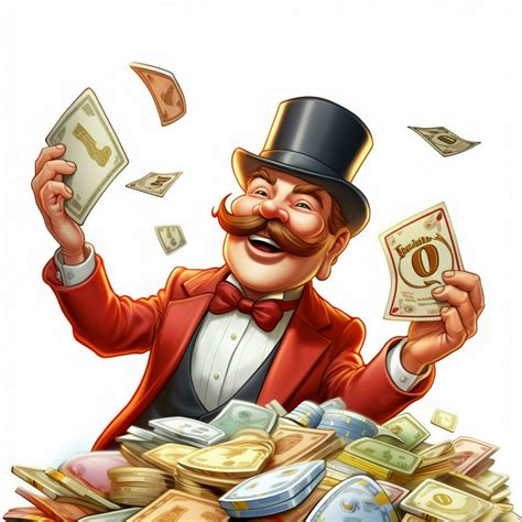 Monopoly 2d cartoon illustraton on white background high q 30690082 Stock Photo at Vecteezy