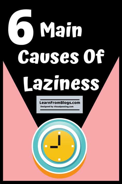 Identifying the 6 Main Causes of Laziness - Motivation