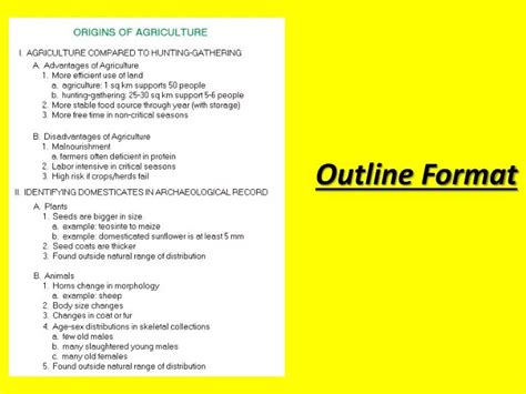 PPT - Outline Format PowerPoint Presentation, free download - ID:2747293