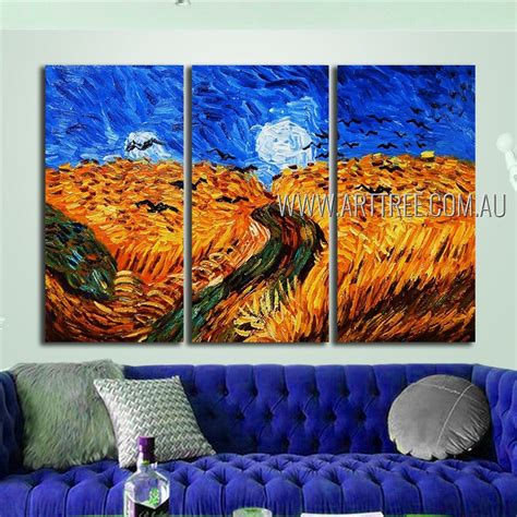 Wheat Field With Crows - arttree.com.au