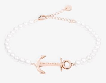 Paul Hewitt Anchor Spirit Pearl Ip Rose Gold Jewellery - Bracelet, HD ...