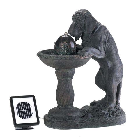 Buy Thirsty Dog Solar Fountain Online- The Fox Décor | Solar fountain ...