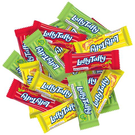 Laffy Taffy Banana, Cherry, and Sour Apple Flavors Fun Size Pouches 34 ...