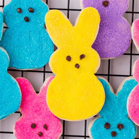 Peeps Bunny Cookies - The First Year