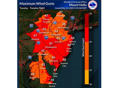 Power Outages Reported Across NJ With Strong Winds Tuesday | Across New ...