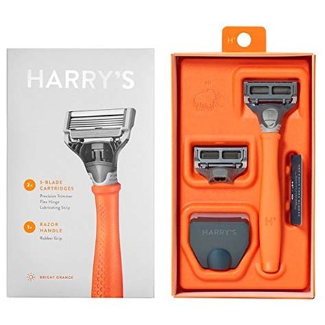 Harry’s Razor NEW IN BOX Truman Razor Orange color shave handle 2 ...