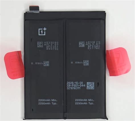 OnePlus 9R battery