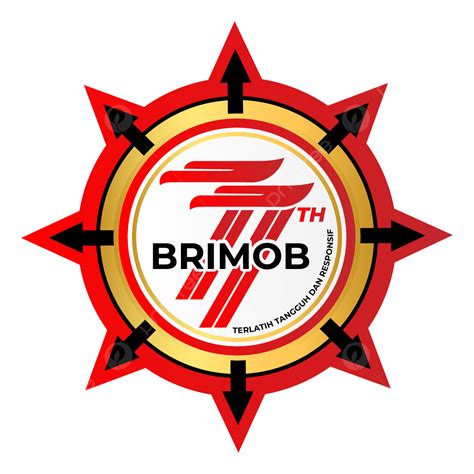 The Official Logo Of The 77th Brimob Hut In 2022, Brimob Official Logo ...