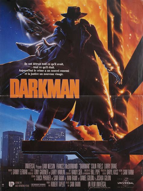 Darkman 1990 French Petite Poster - Posteritati Movie Poster Gallery