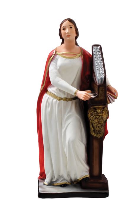 Saint Cecilia statue - Religious statues