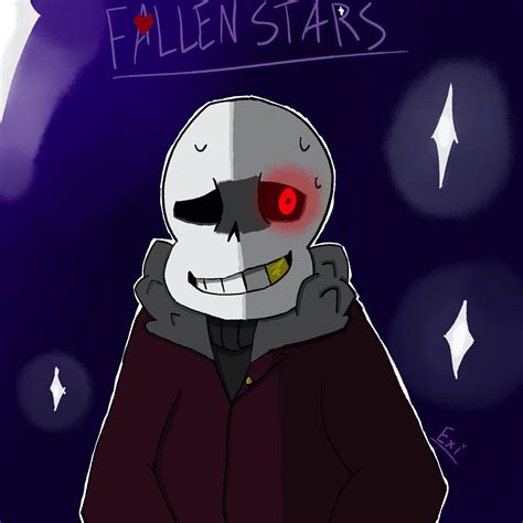 Fallen Stars Sans by ExistsTheMovie on Newgrounds