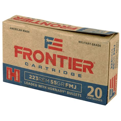 Frontier 223 Rem 55GR FMJ – $15 FLAT RATE SHIPPING - Extreme Reloading