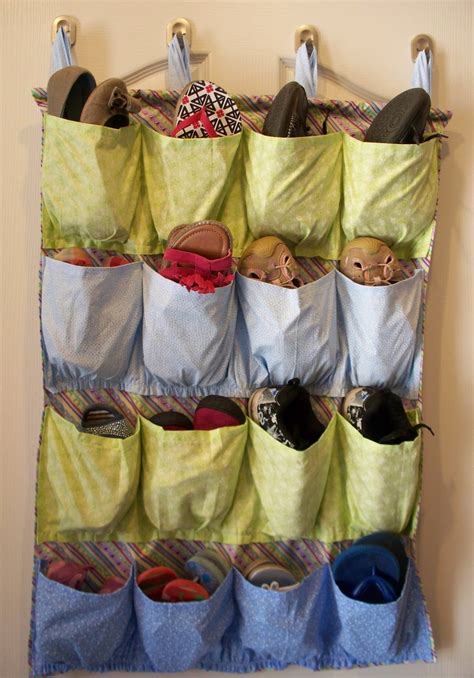 Sew It Yourself - Shoe Organizer - Adventures of a DIY Mom