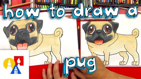 How To Draw A Pug - YouTube