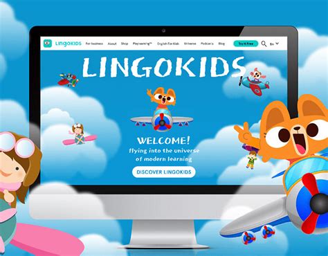 LINGOKIDS | DESIGN WEBSITE :: Behance