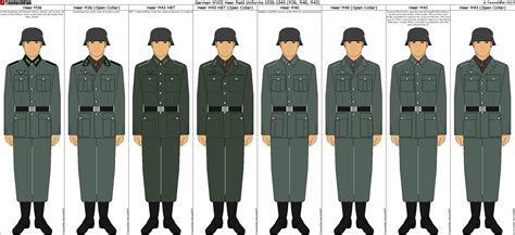 Some German WWII Field Uniforms by Grand-Lobster-King on DeviantArt