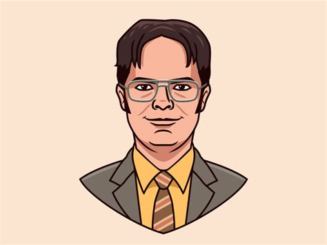 Dwight Schrute by Ben Douglass on Dribbble