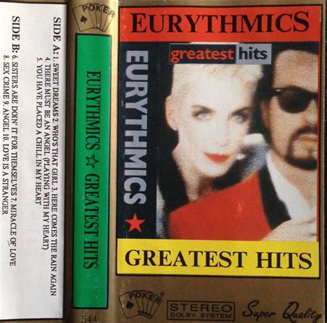 Eurythmics – Greatest Hits (1991, Cassette) - Discogs