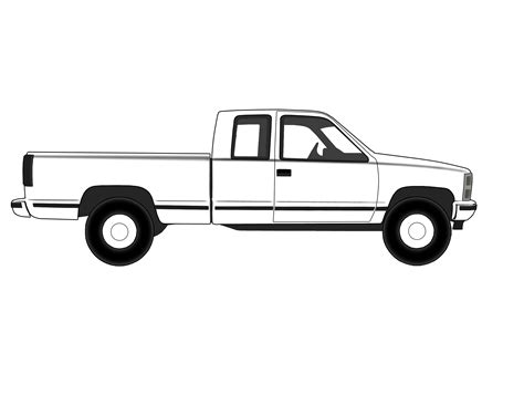 Chevy Pickup Truck Coloring Pages