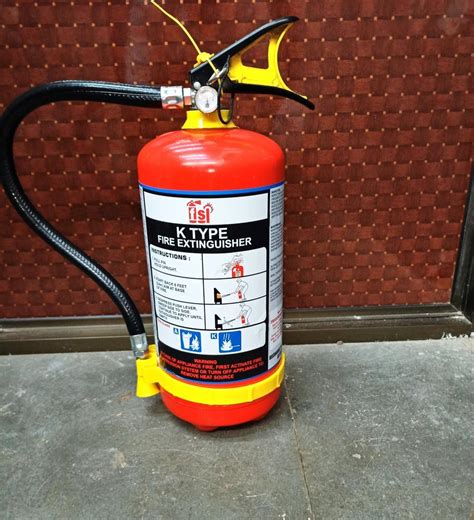 Mild Steel Wet Chemical Class K Fire Extinguisher For Kitchen Use ...