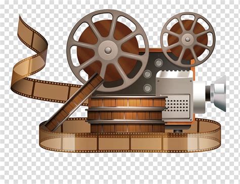 Movie projector Reel Film, Video Recorder transparent background PNG clipart | HiClipart