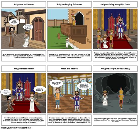 Antigone Storyboard Storyboard par 6997910b