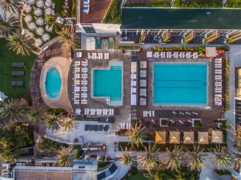 Nobu Hotel Miami Beach Aerial View - Adam Goldberg Photography